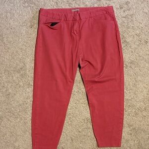 Maurices Women's Red Ankle Pants